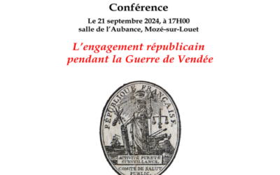 Conférence – L’engagement républicain pendant la guerre de la Vendée